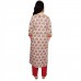 Women Printed Cotton & Rayon Straight Kurti ( Pack of 2 )